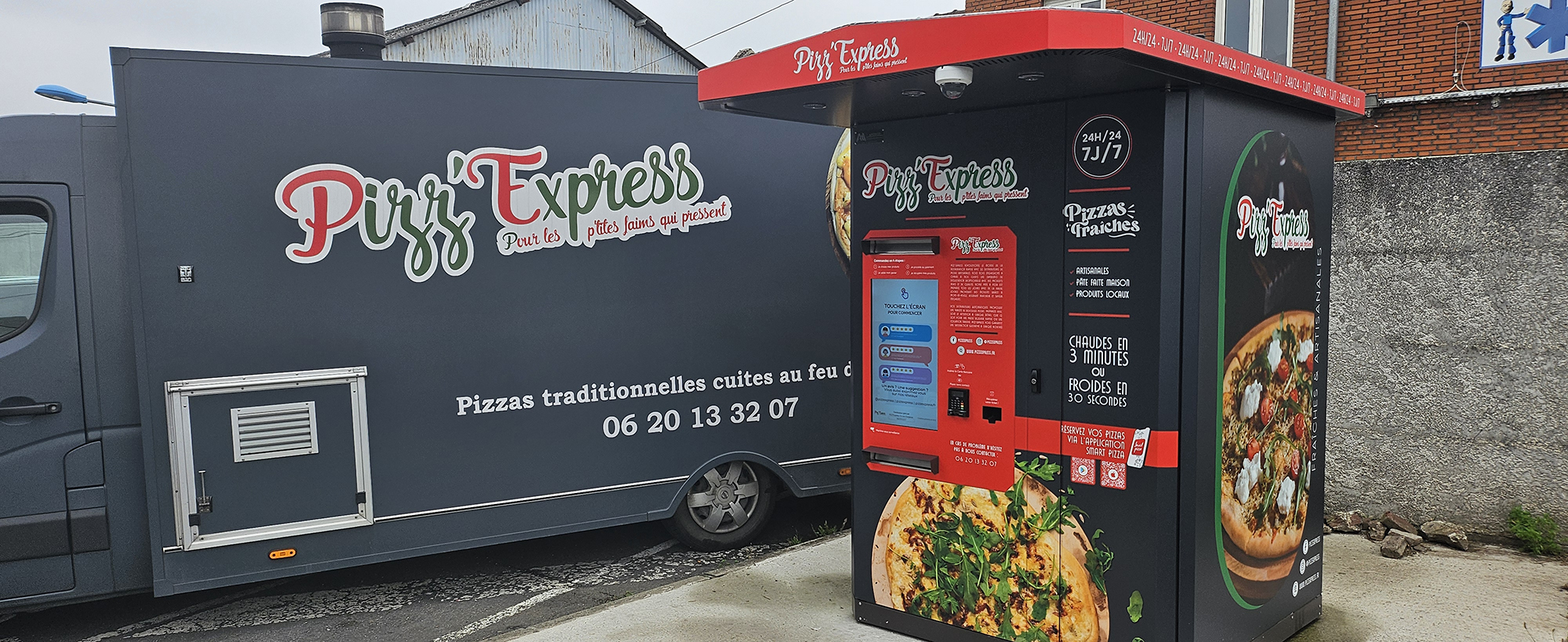 Distributeur de pizzas